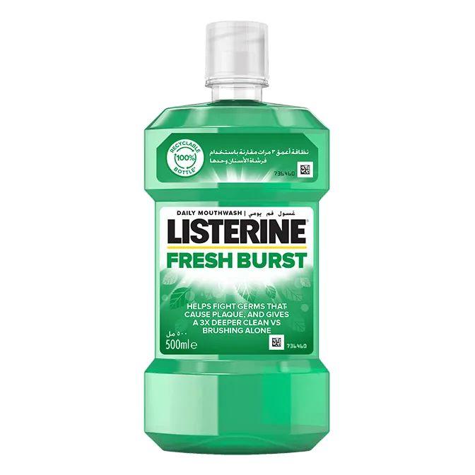 Listerine Fresh Burst Mouth Wash 500ml