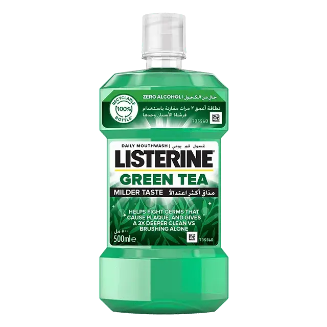 listerine Green Tea Mouth Wash 250ml