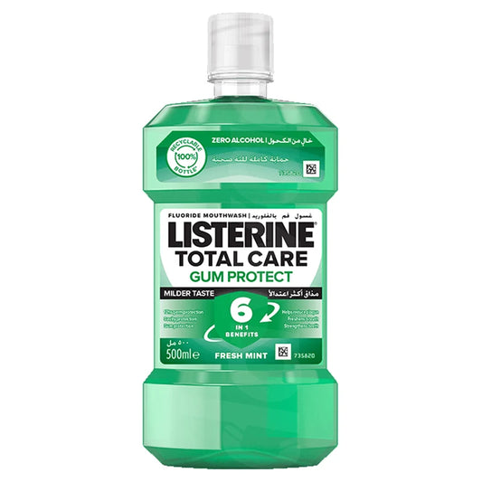 Listerine Total Care Gum Protect Fresh Mint Mouth Wash 500ml