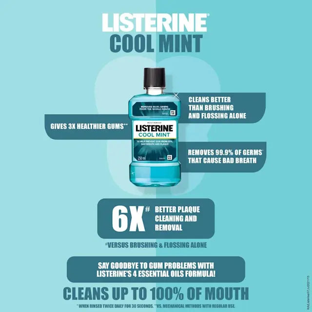 Listerine Cool Mint Mouth Wash 500ml