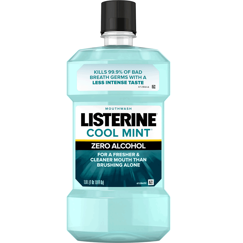 listerine Cool Mint Zero Alcohol Mouthwash 500m