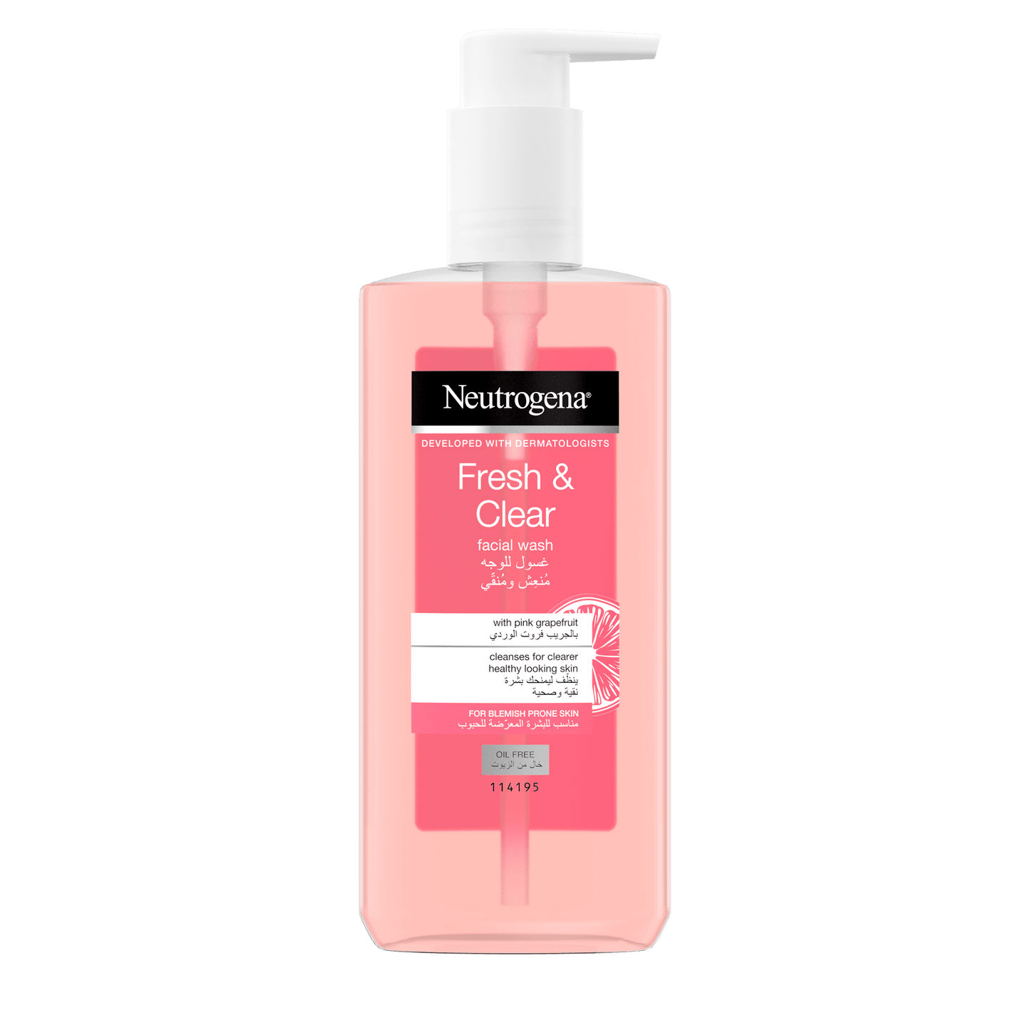 neutrogena fresh & clear facial wash 200ml