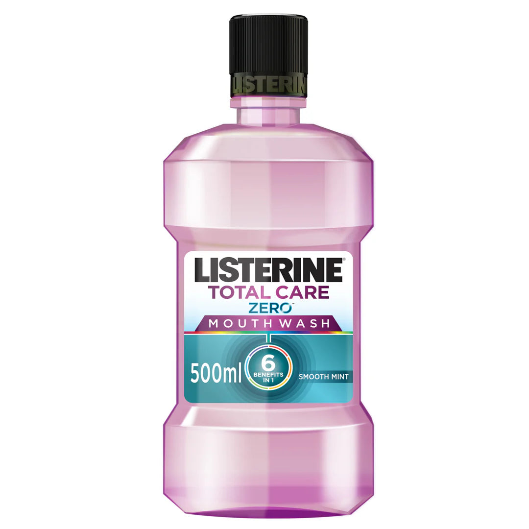 Listerine Total Care Zero Mouthwash Smooth Mint 500ml