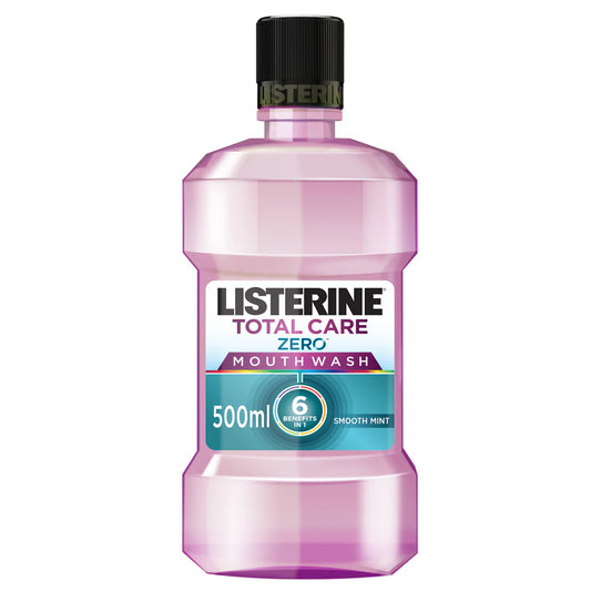 Listerine Total Care Zero Mouthwash Smooth Mint 500ml