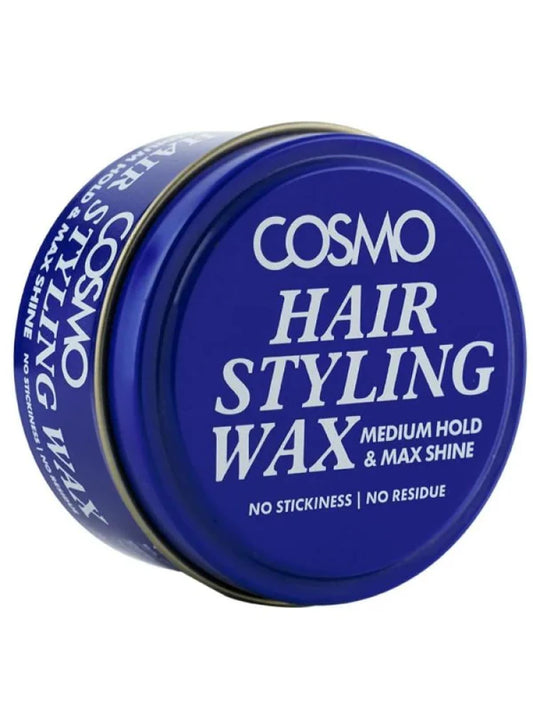 Cosmo Hair Styling Wax Medium Hold 100g (Blue)
